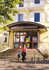 Eingang zur Tourist Information